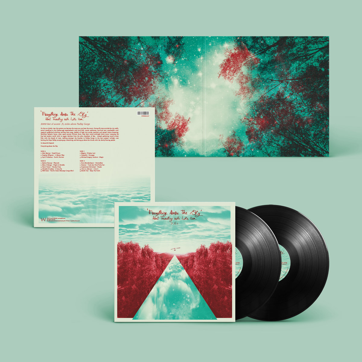 Various - Luke Una - Everything Above The Sky / Astral Travelling With Luke Una : 2LP