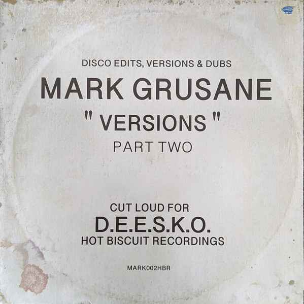 Mark Grusane - "Versions" Part Two : 2LP