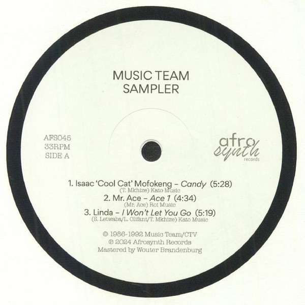 Various Artists - Music Team Sampler : 12inch