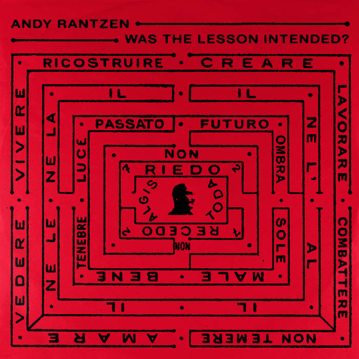 Andy Rantzen - Was The Lesson Intended? : 7inch