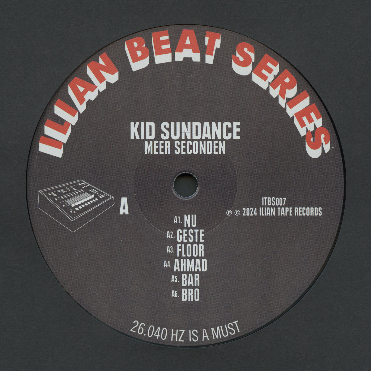 Kid Sundance - Meer Seconden : 12inch