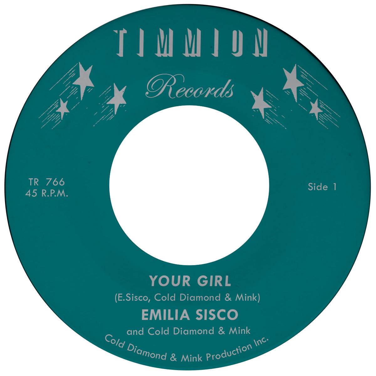 Emilia Sisco & Cold Diamond & Mink - Your Girl : 7inch