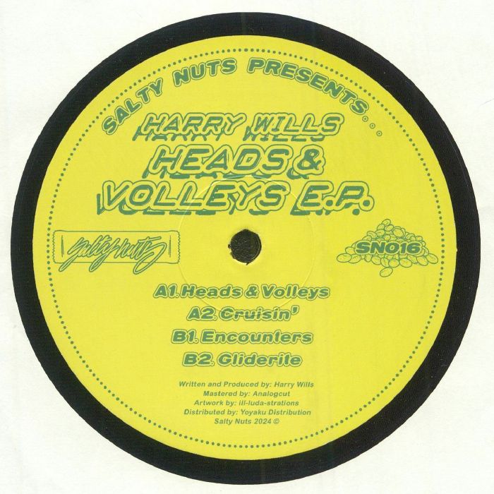 Harry Wills - Heads & Volleys EP : 12inch