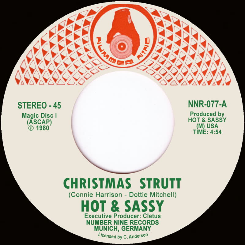 Hot & Sassy - Christmas Strutt : 7inch