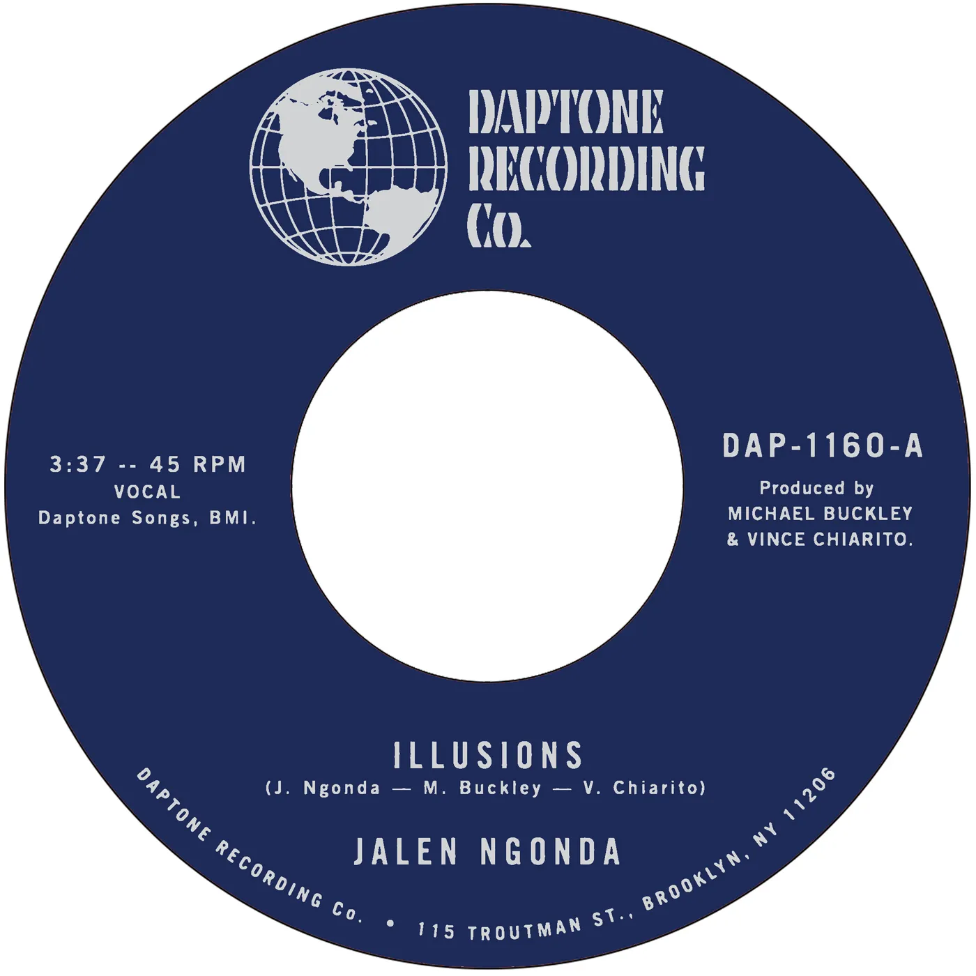 Jalen Ngonda - Illusions / Rapture : 7inch