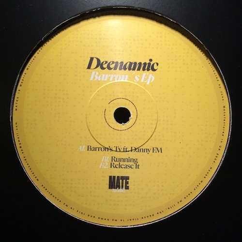 Deenamic - Barron's EP : 12inch