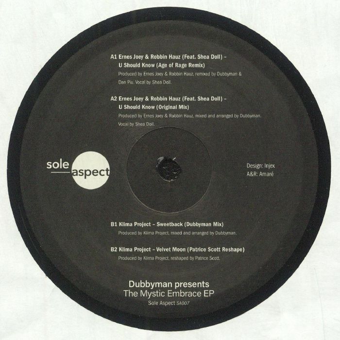 Dubbyman / Ernes Joey / Robbin Hauz / Klima Project - The Mystic Embrace EP : 12inch