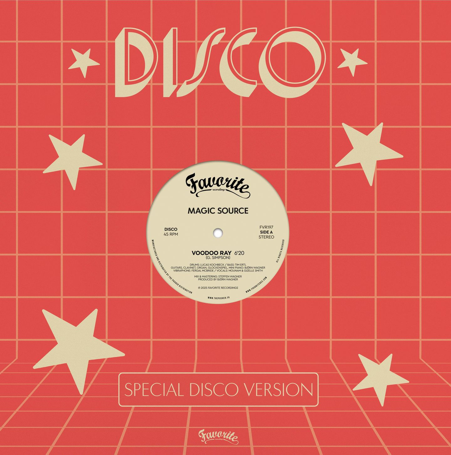 Magic Source - Voodoo Ray / Interplanetary Bounce : 12inch