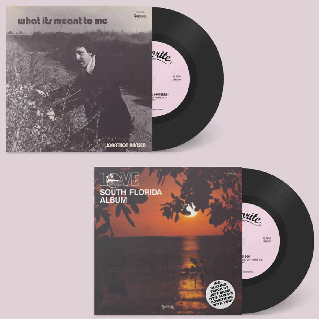 Jonathon Hansen Jeff Silna - What Its Meant To Me / It's Always Something With You : 7inch