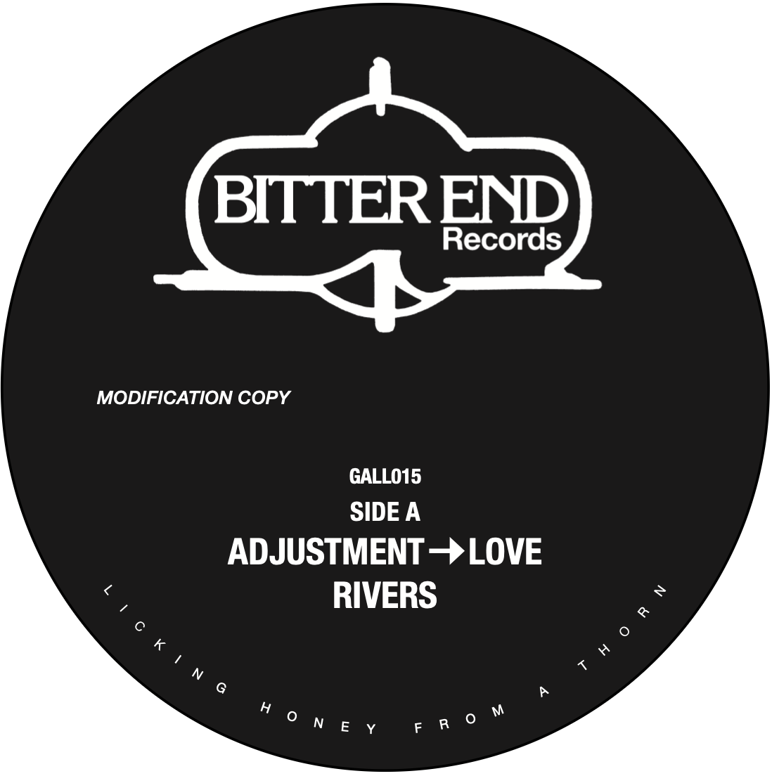 BITTR END - ADJUSTMENT→LOVE : 12inch