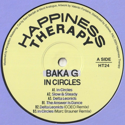 Baka G - In Circles (Incl. COEO & Marc Brauner Remixes) : 12inch