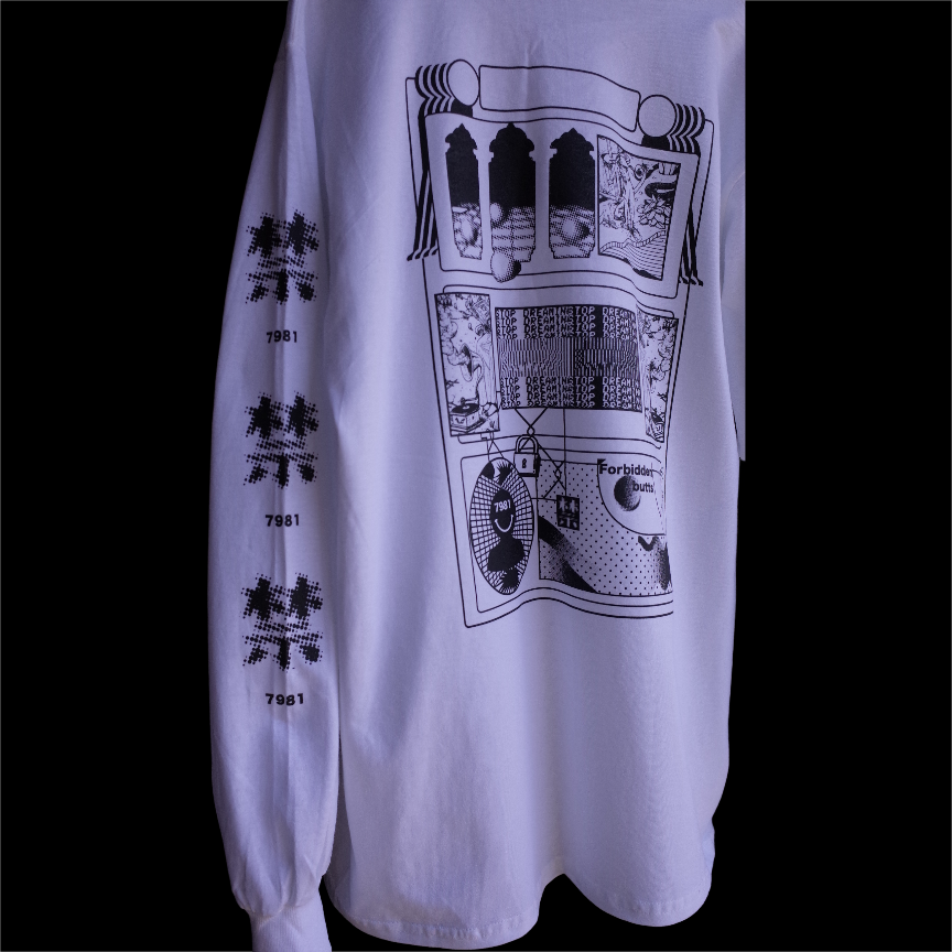 Mt.Chills - JIN-禁-LongSleeve T-shirt White Size L : LongSleeve T Shirt(Size:L)