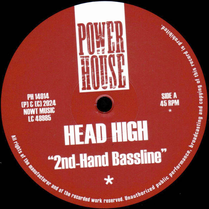 Head High - 2nd-Hand Bassline : 12inch