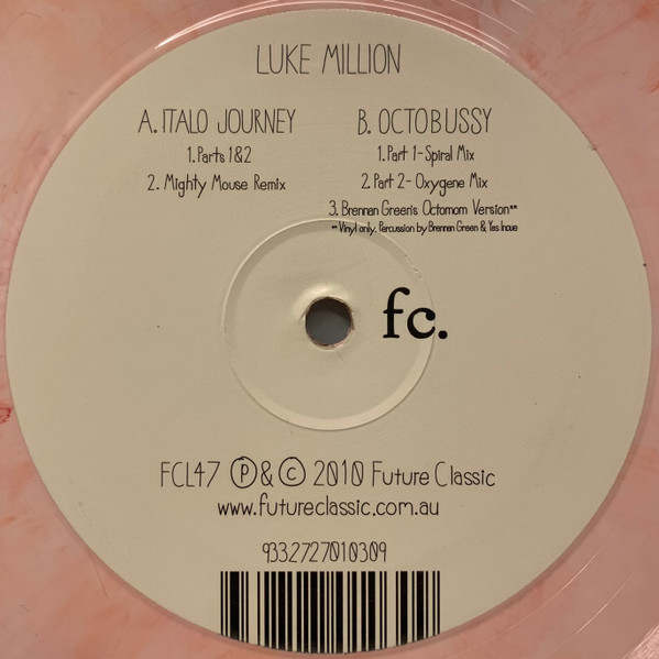 Luke Million - Italo Journey : 12inch