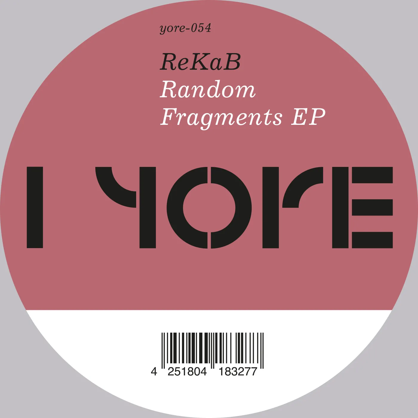 RekaB - Random Fragments EP : 12inch