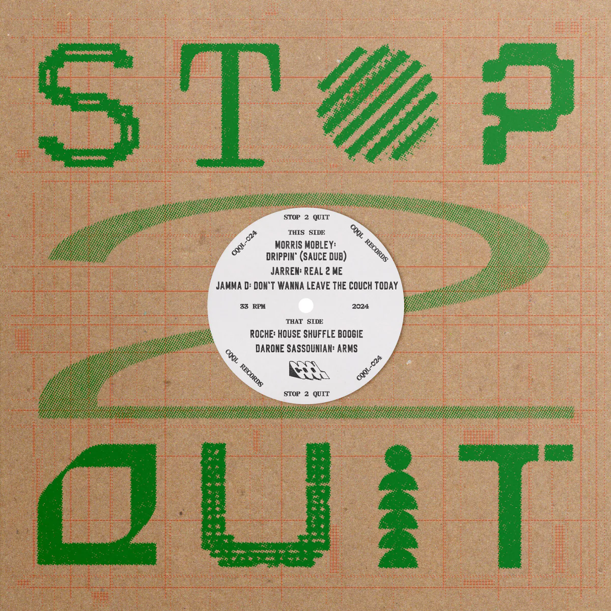 Various - Stop 2 Quit : 12inch