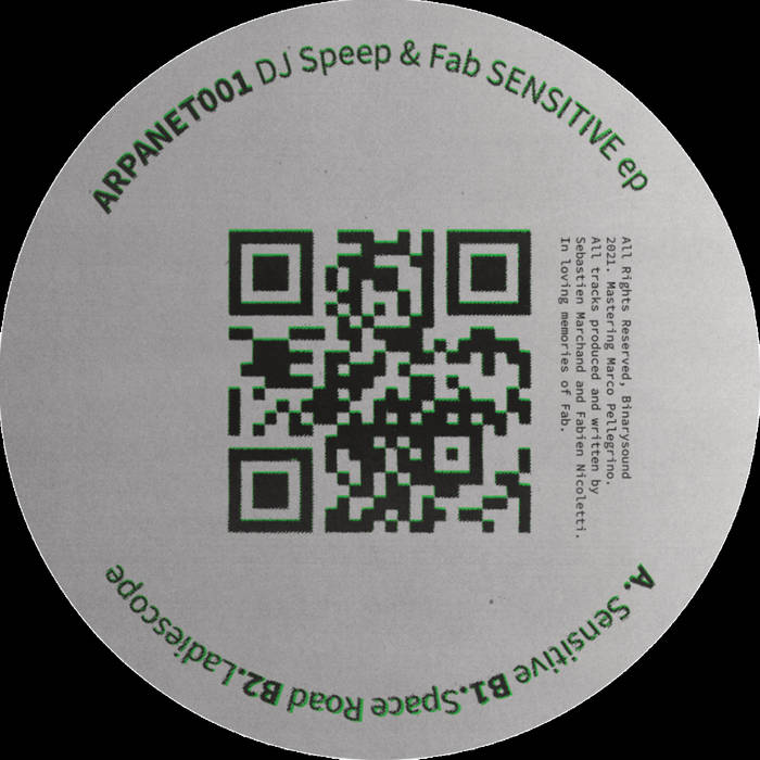 DJ Speep & Fab - Sensitive EP : 12inch