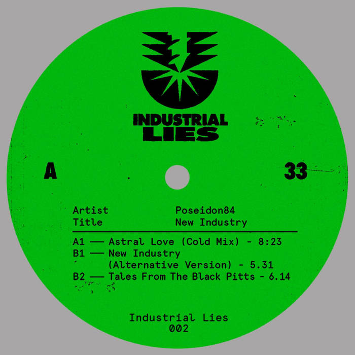 Poseidon84 - New Industry EP : 12inch