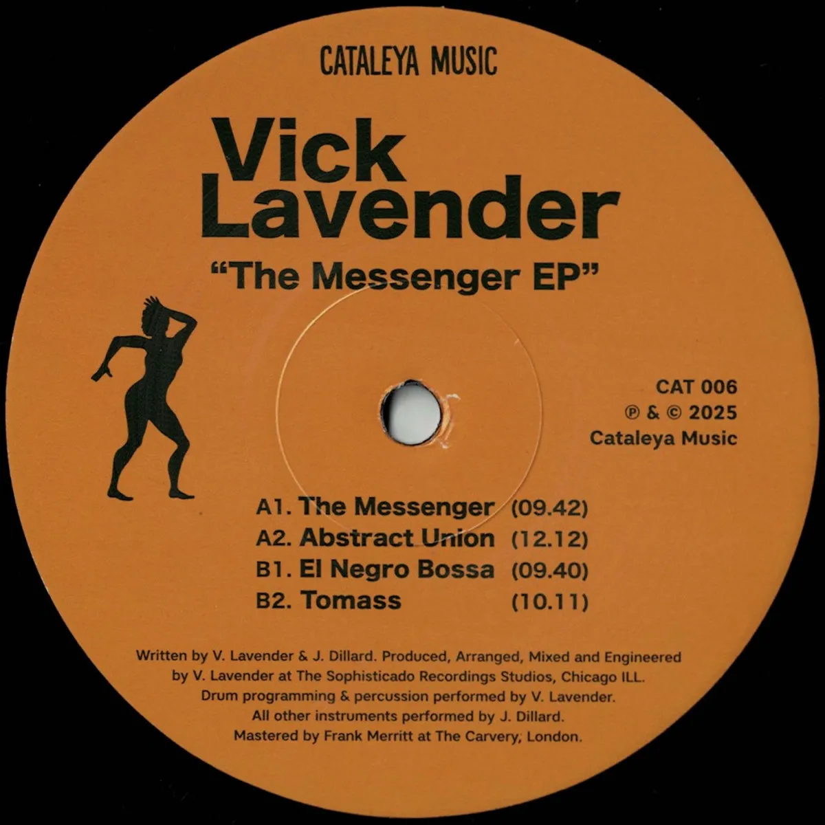 Vick Lavender - The Messenger EP : 12inch