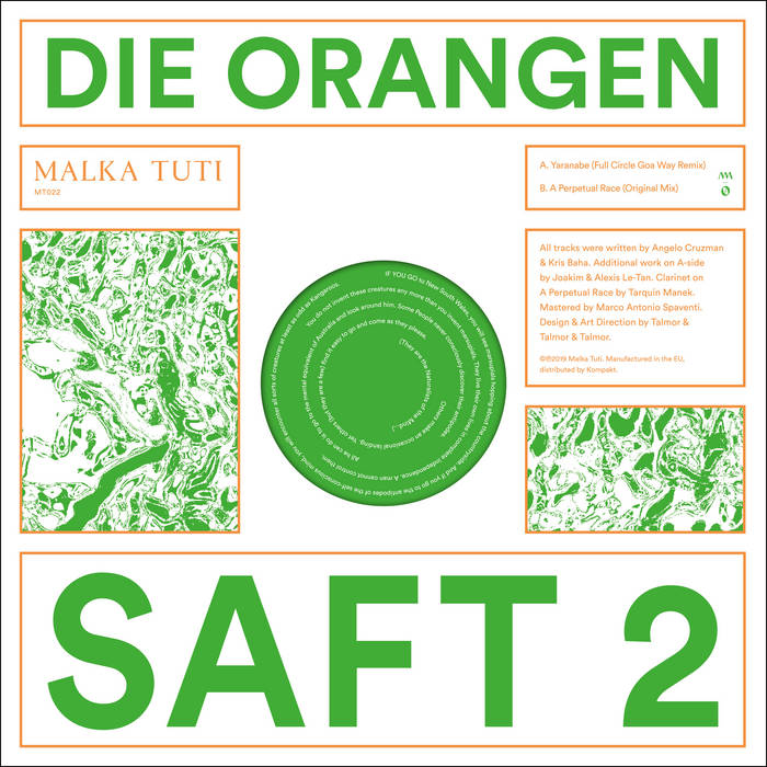 Die Orangen - SAFT 2 : 12inch