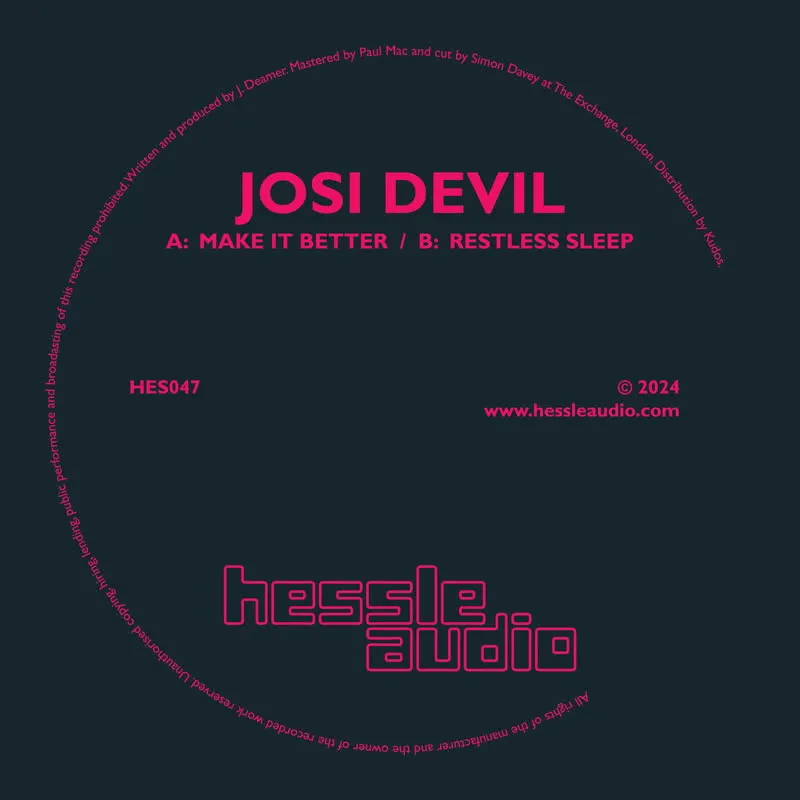 Josi Devil - Make It Better / Restless Sleep : 12inch