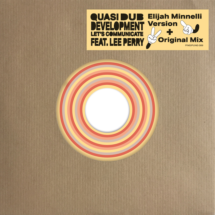 Quasi Dub Development - Let’s Communicate feat. Lee Perry : 7inch