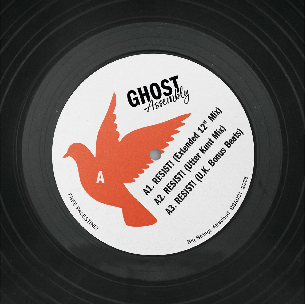 GHOST ASSEMBLY - RESIST! / I Keep on Making the Same Mistake : 12inch